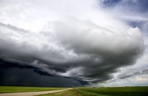 Storm wolken saskatchewan — Stockfoto