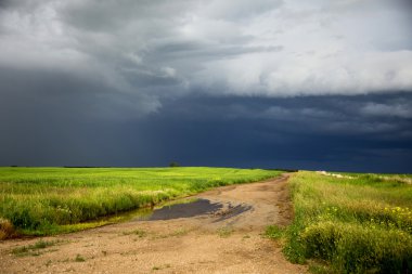 fırtına bulutları saskatchewan