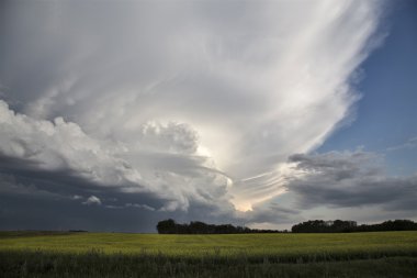 fırtına bulutları saskatchewan