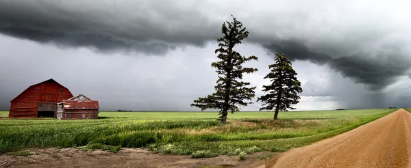 Storm wolken saskatchewan — Stockfoto