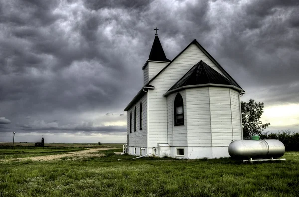 Bouřková mračna saskatchewan — Stock fotografie