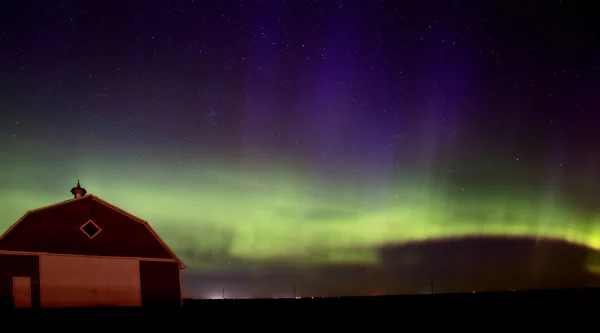 Kuzey ışıkları aurora borealis — Stok fotoğraf