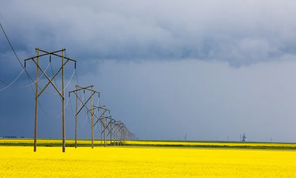 Storm Clouds Saskatchewan — Stock Photo, Image