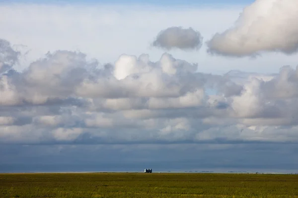 Viharfelhők Saskatchewan — Stock Fotó