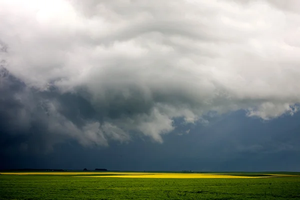 Nuages de tempête Saskatchewan — Photo