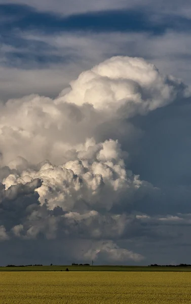 Nuvens de tempestade Saskatchewan — Fotografia de Stock