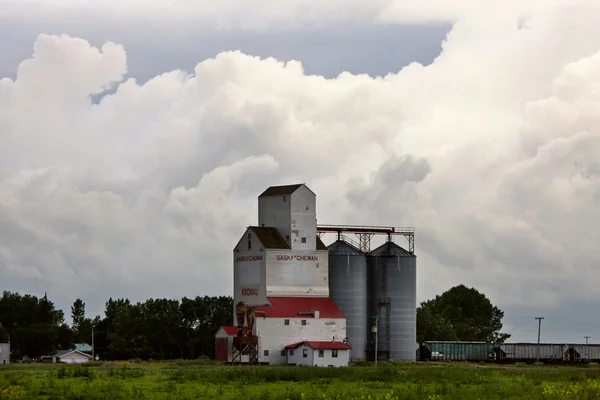 Burzowe chmury saskatchewan — Zdjęcie stockowe