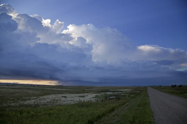 Storm moln saskatchewan — Stockfoto