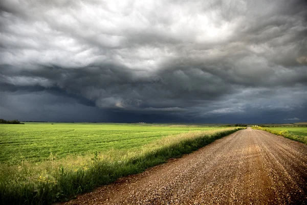 Nuvole di tempesta Saskatchewan — Foto Stock