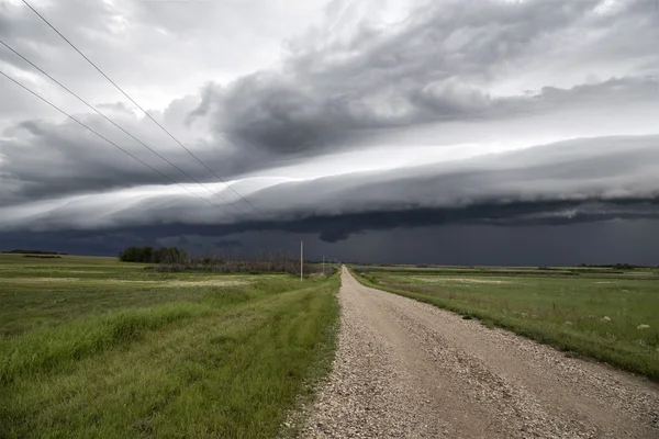 Storm Clouds Saskatchewan — Stock Photo, Image