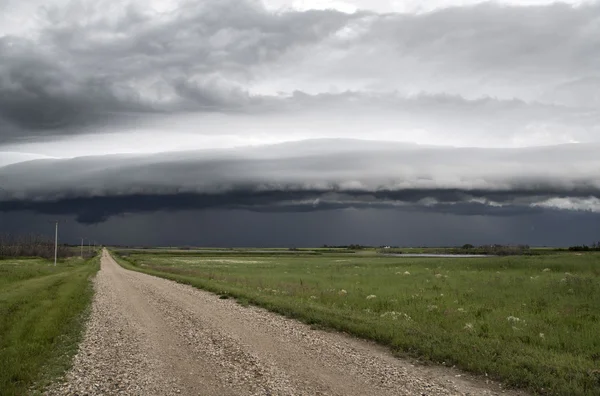 Σύννεφα saskatchewan — Φωτογραφία Αρχείου