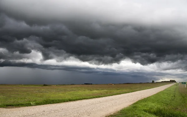 Storm moln saskatchewan — Stockfoto