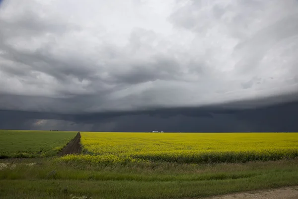 Storm Clouds Saskatchewan — Stock Photo, Image