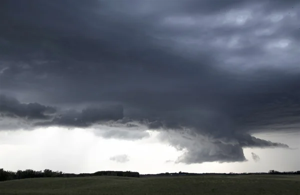 Σύννεφα saskatchewan — Φωτογραφία Αρχείου