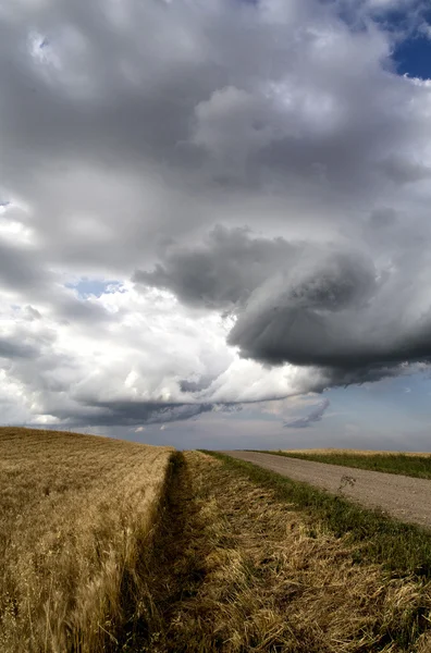 Nuvens de tempestade Saskatchewan — Fotografia de Stock