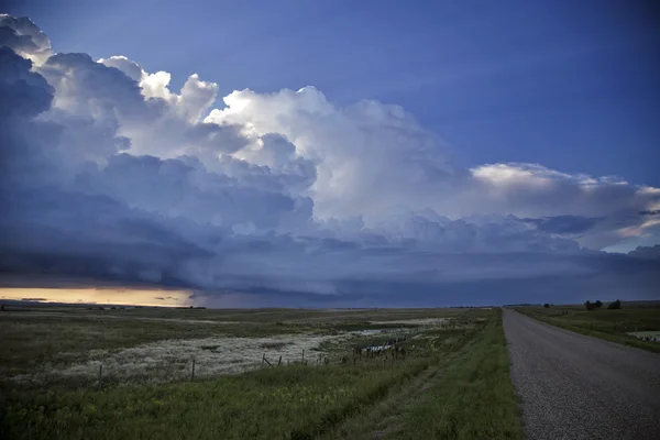 Storm moln saskatchewan — Stockfoto