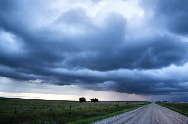 Nuvole di tempesta Saskatchewan — Foto Stock