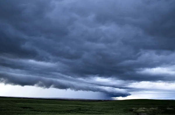 Viharfelhők Saskatchewan — Stock Fotó