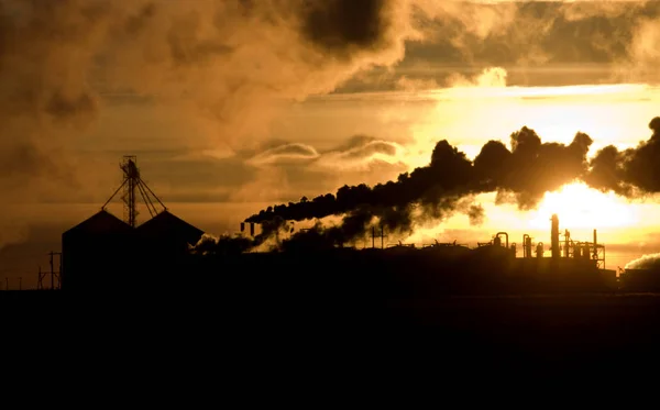 Inquinamento industriale Canada — Foto Stock