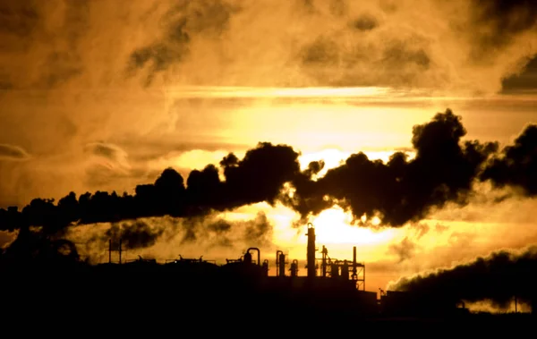 Industrial Pollution Canada — Stock Photo, Image