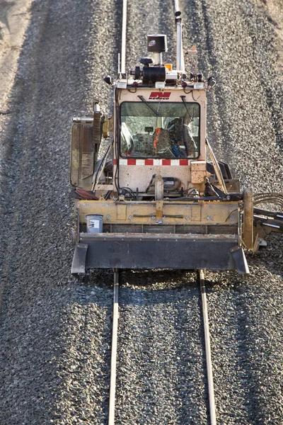 Nueva construcción ferroviaria — Foto de Stock