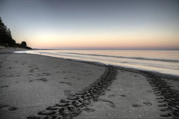 Beach Tracks Collingwood New Zealand — Stock Photo, Image