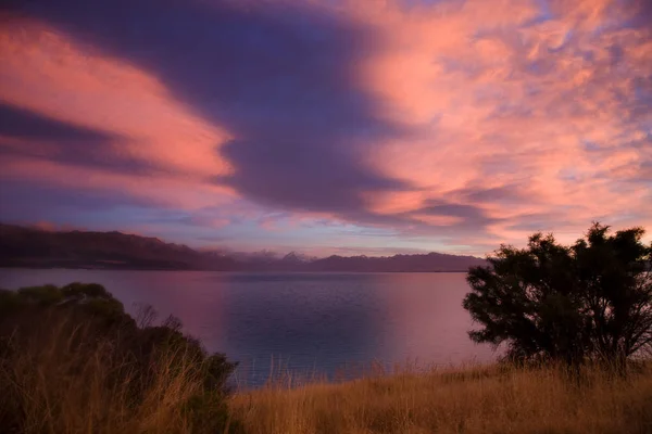 Mount Cook New Zealand Sunrise — Stock Photo, Image