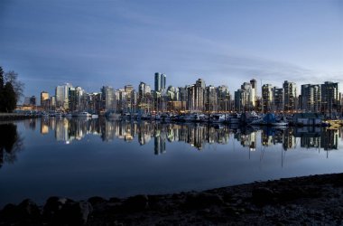 Vancouver manzarası Kanada