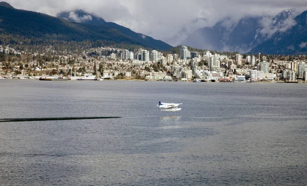 North Vancouver aus dem Stanley Park — Stockfoto
