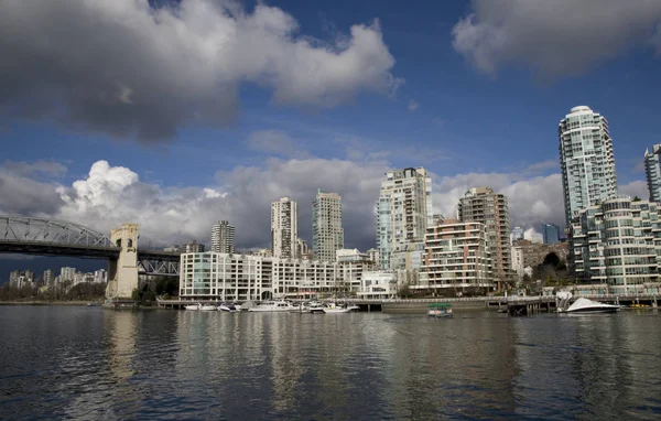 Skyline di Vancouver Canada — Foto Stock