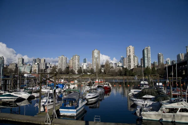 Skyline di Vancouver Canada — Foto Stock