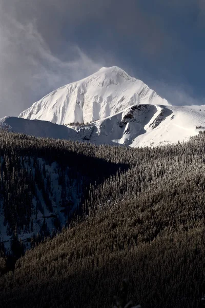 Rocky Mountains in Winter — Stock Photo, Image