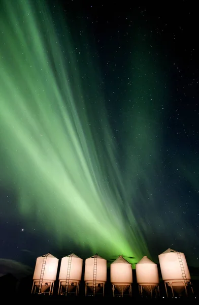 Luzes do norte canadá — Fotografia de Stock