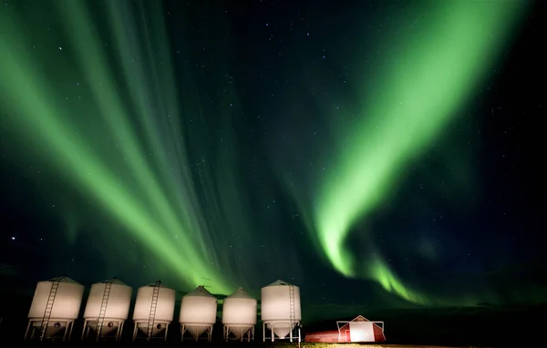 Aurores boréales Canada — Photo