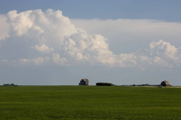 Viharfelhők Saskatchewan — Stock Fotó