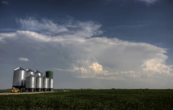 Nuvole di tempesta Saskatchewan — Foto Stock