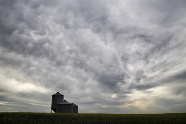 Storm wolken saskatchewan — Stockfoto