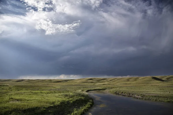 Nubes de tormenta Saskatchewan — Foto de Stock