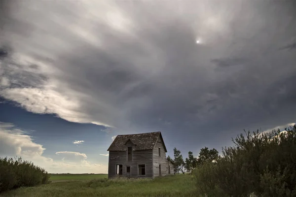 Nuages de tempête Saskatchewan — Photo