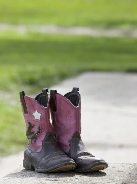 Καουμπόικες μπότες Καναδά — Φωτογραφία Αρχείου