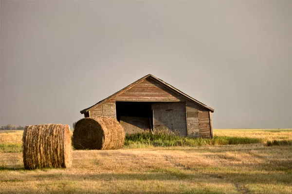 Prairie Barn Saskatchewan — Stock Photo, Image
