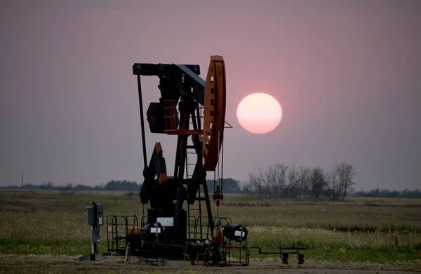 Petrol Jack Saskatchewan — Stok fotoğraf