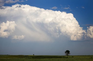 Fırtına bulutları Kanada