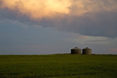 Fırtına bulutları Kanada