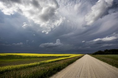 Fırtına bulutları Kanada
