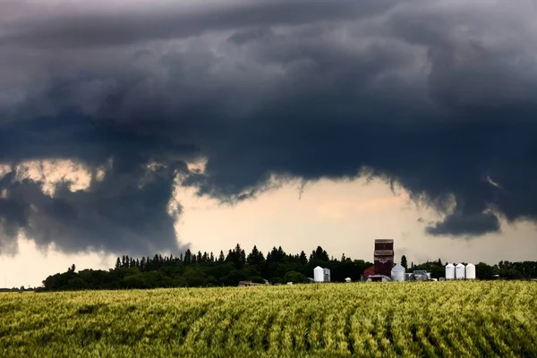 Gewitterwolken Kanada — Stockfoto