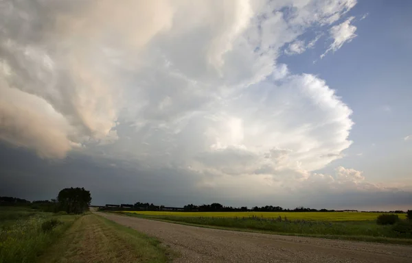 Gewitterwolken Kanada — Stockfoto