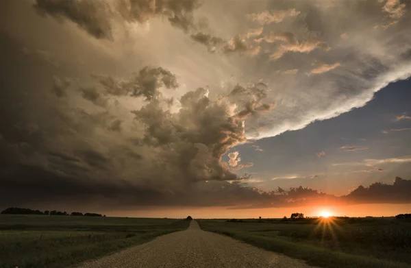 Nuvens de tempestade Canadá — Fotografia de Stock