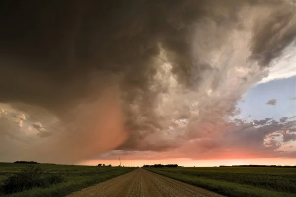 Storm wolken Canada — Stockfoto