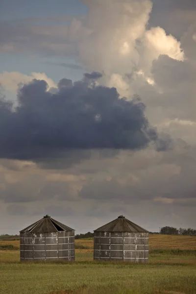 Nubes de tormenta Canadá Fotos de stock libres de derechos